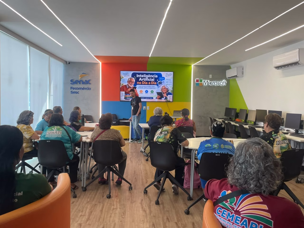 Inclusão e Direitos: "Projeto Gerações" ensina Inteligência Artificial e cidadania para idosos em Manaus Inclusão e Direitos: “Projeto Gerações” ensina Inteligência Artificial e cidadania para idosos em Manaus