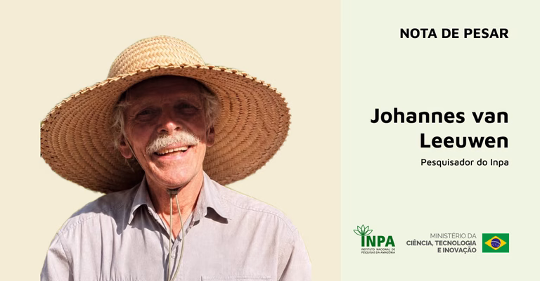 Inpa lamenta morte do pesquisador Johannes Van Leeuwen, referência em agrofloresta na Amazônia