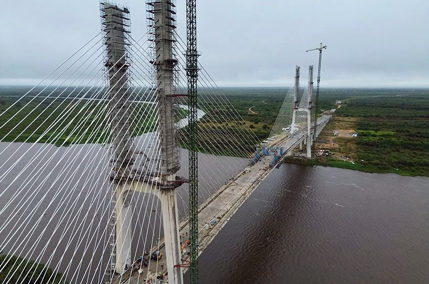 Ponte sobre o Rio Paraguai recebe nome de ex-prefeito de Porto Murtinho Ponte sobre o Rio Paraguai recebe nome de ex-prefeito de Porto Murtinho
