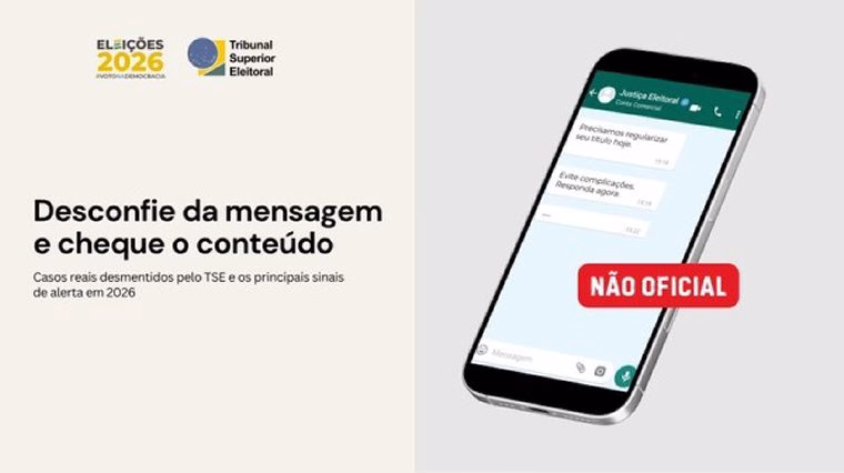 Desconfie da mensagem e cheque o conteúdo saiba como se proteger de golpes que usam o nome da justica eleitoral 1