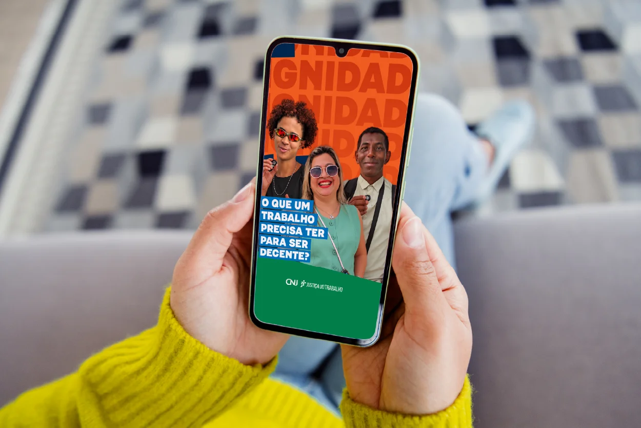 Trabalho decente não é questão de escolha: campanha reforça direitos que devem caminhar juntos Trabalho decente não é questão de escolha: campanha reforça direitos que devem caminhar juntos