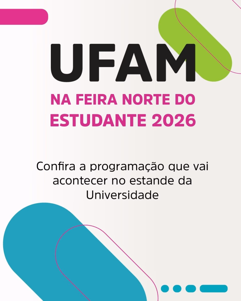 Ufam apresenta cursos, projetos e oportunidades acadêmicas na Feira Norte do Estudante entre os dias 23 e 25 de setembro