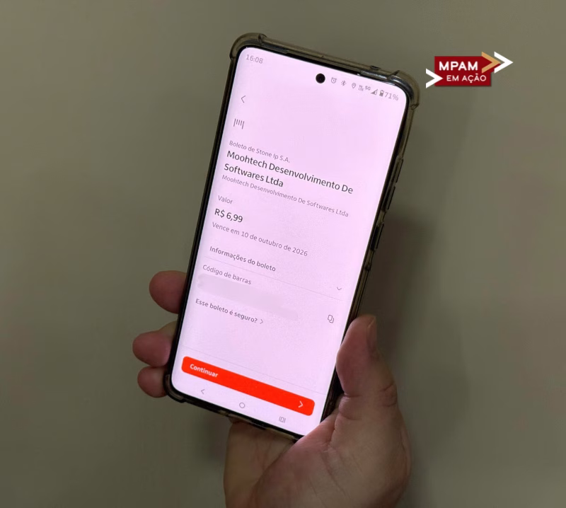 MPAM investiga emissão de boletos não solicitados por consumidores locais MPAM investiga emissão de boletos não solicitados por consumidores locais
