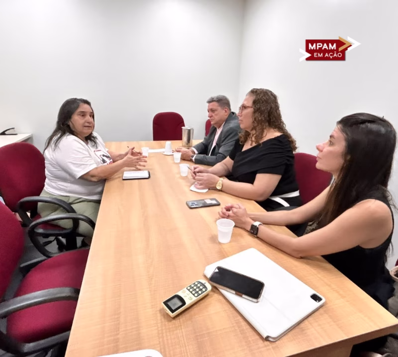 Encontro foi realizado na sede do MP, com o objetivo de identificar possibilidades de cooperação