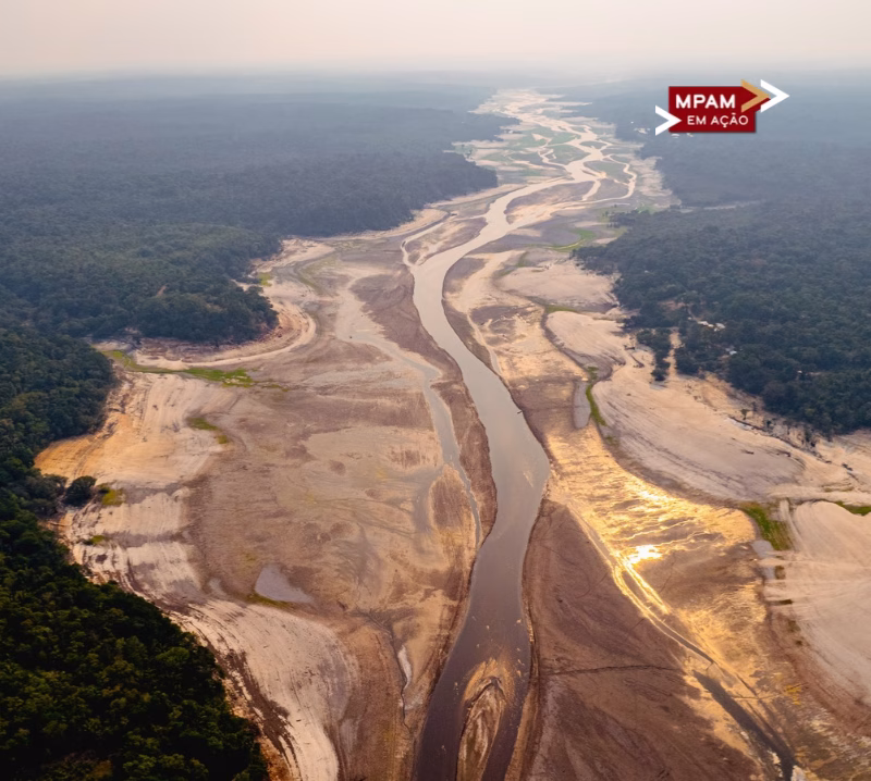 Em Manaquiri, MPAM acompanha medidas de enfrentamento à estiagem Em Manaquiri, MPAM acompanha medidas de enfrentamento à estiagem