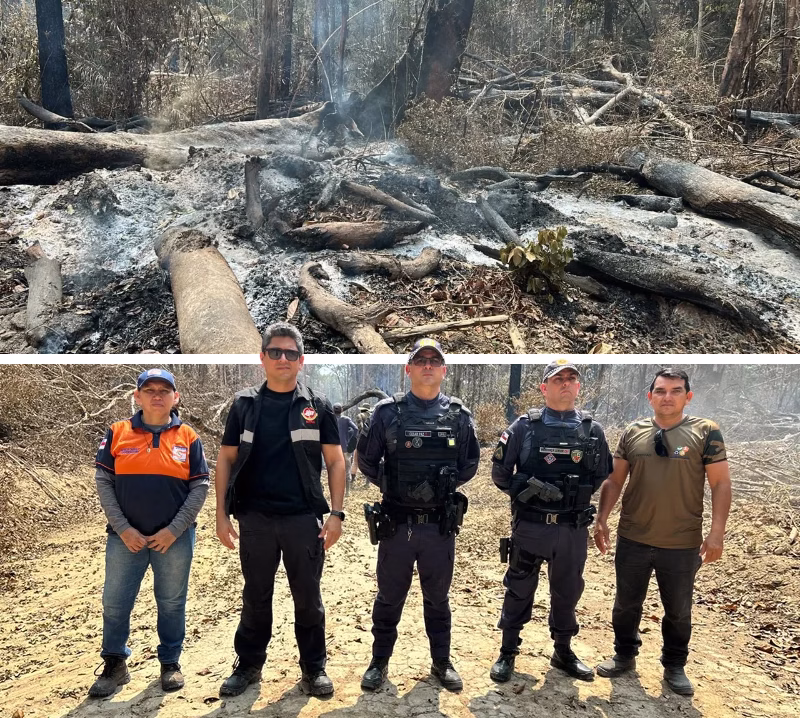 Incêndios florestais em comunidades de São Sebastião do Uatumã são acompanhados pelo Ministério Público 1 211026 ss20uatuma20 20vistoria20queimadas divulgacao mpam 3