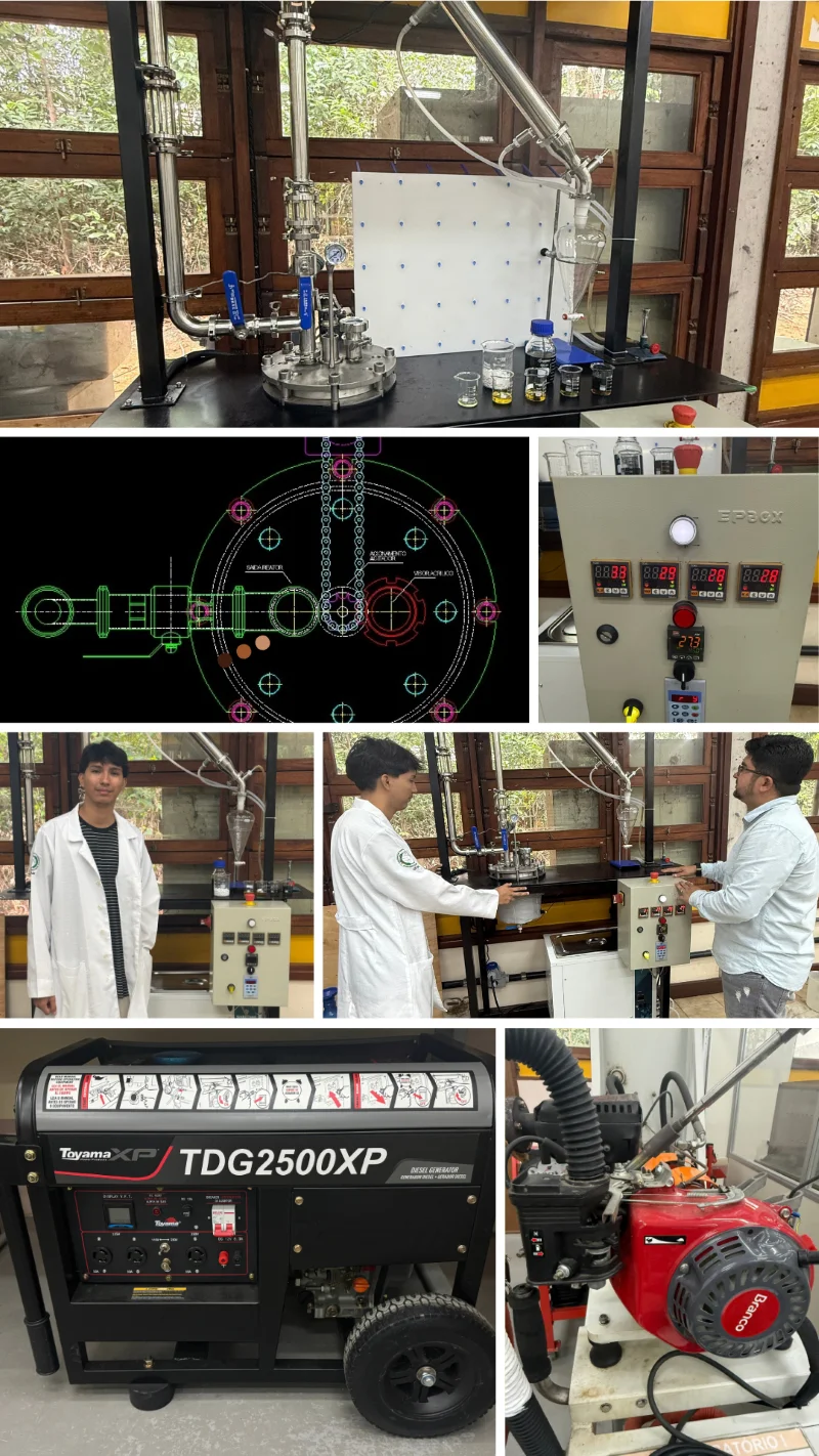 Saiba como um laboratório da Ufam transforma gordura industrial e comercial em biocombustíveis de alta eficiência 2 biocom gal02