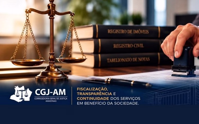 Corregedoria-Geral de Justiça do Amazonas esclarece regras para intervenções em cartórios e reforça compromisso com a continuidade dos serviços Corregedoria-Geral de Justiça do Amazonas esclarece regras para intervenções em cartórios e reforça compromisso com a continuidade dos serviços