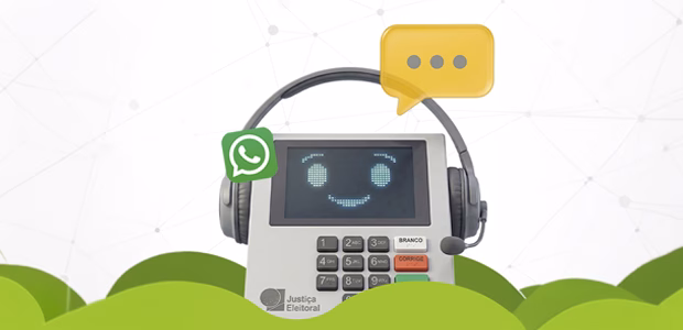 Identidade visual do ChatVote no WhatsApp.