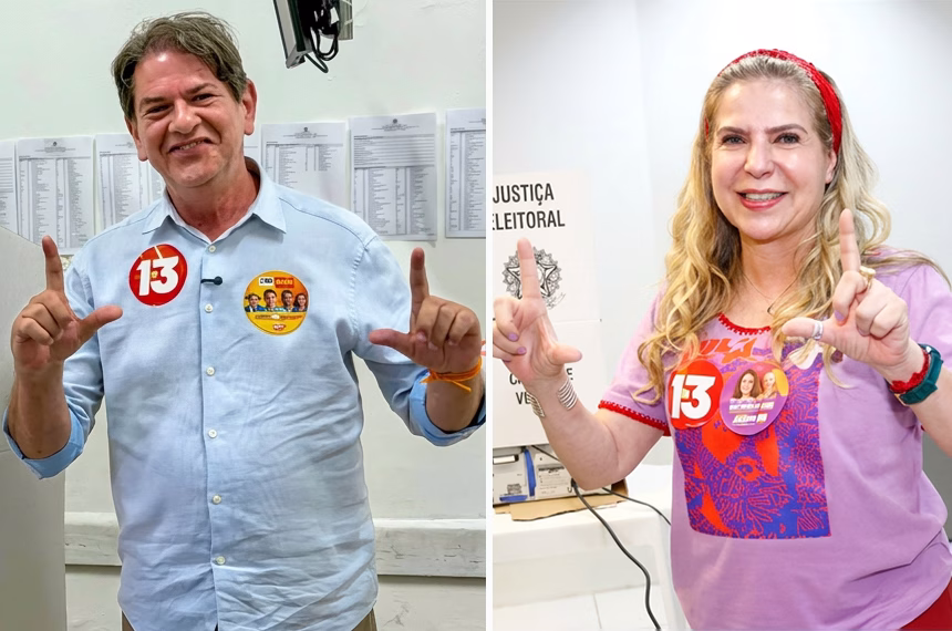 Cid Gomes e Luizianne são eleitos senadores pelo Ceará Cid Gomes e Luizianne são eleitos senadores pelo Ceará