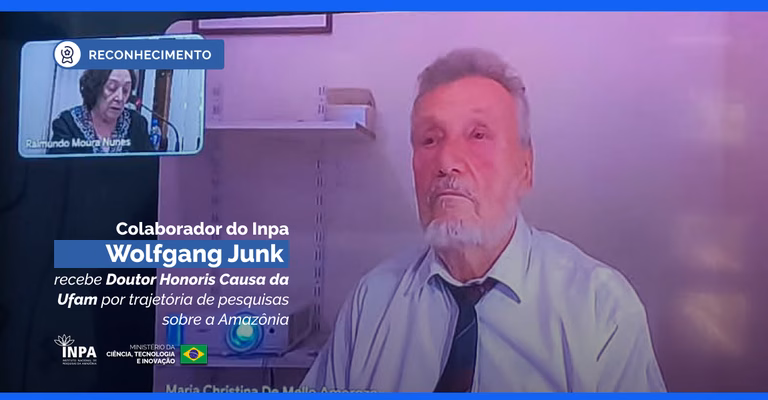 Colaborador do Inpa, Wolfgang Junk, recebe Doutor Honoris Causa da Ufam por trajetória de pesquisas sobre a Amazônia Colaborador do Inpa, Wolfgang Junk, recebe Doutor Honoris Causa da Ufam por trajetória de pesquisas sobre a Amazônia