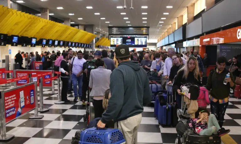 Cena no aeroporto de Congonhas, em SP: setor se mantém aquecido