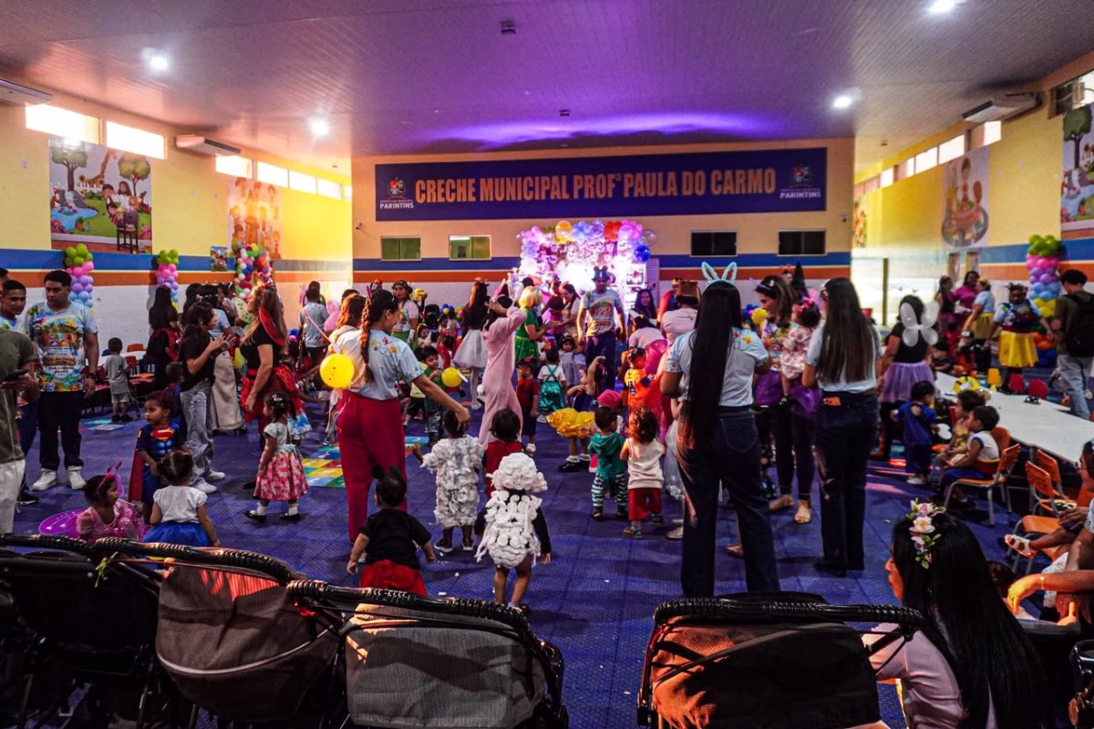 Creche Municipal Professora Paula do Carmo encerra Semana da Criança com diversão e apresentações especiais Creche Municipal Professora Paula do Carmo encerra Semana da Criança com diversão e apresentações especiais