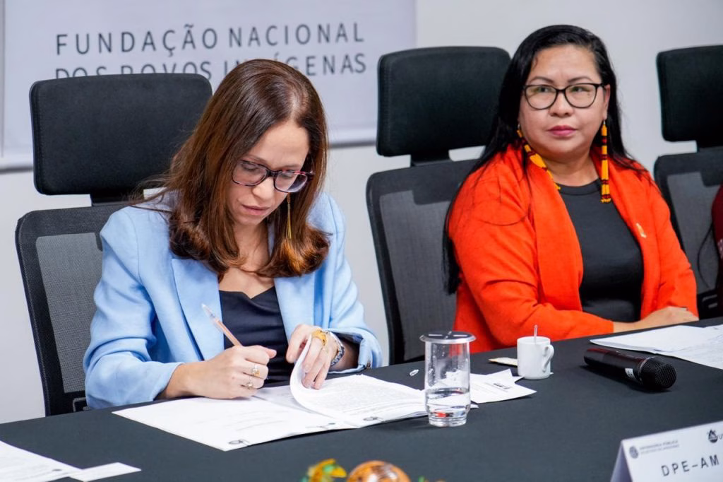 Defensoria do Amazonas e Univaja firmam termo de cooperação para ampliar o acesso à justiça aos povos indígenas do Vale do Javari 4 defensoria do amazonas e univaja firmam termo de cooperacao para ampliar o acess 3