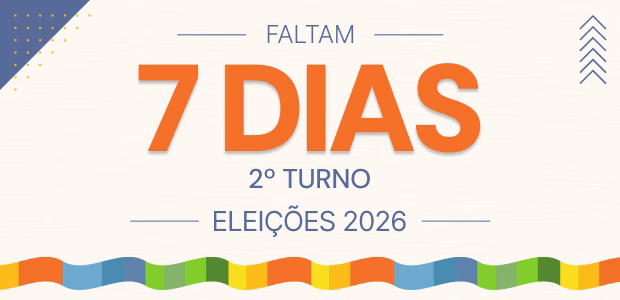 Faltam 7 dias: eleitor pode votar no 2º turno mesmo sem ter comparecido ao 1º Faltam 7 dias: eleitor pode votar no 2º turno mesmo sem ter comparecido ao 1º