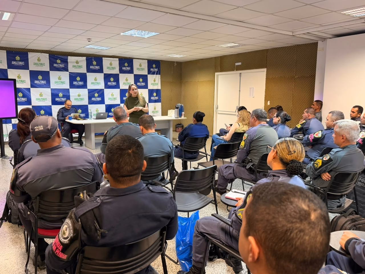Defensoria Pública do Amazonas participa de treinamento da Ronda Maria da Penha