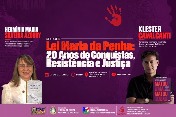 Esmam promove seminário para debater os 20 anos da “Lei Maria da Penha” e os desafios no combate à violência de gênero