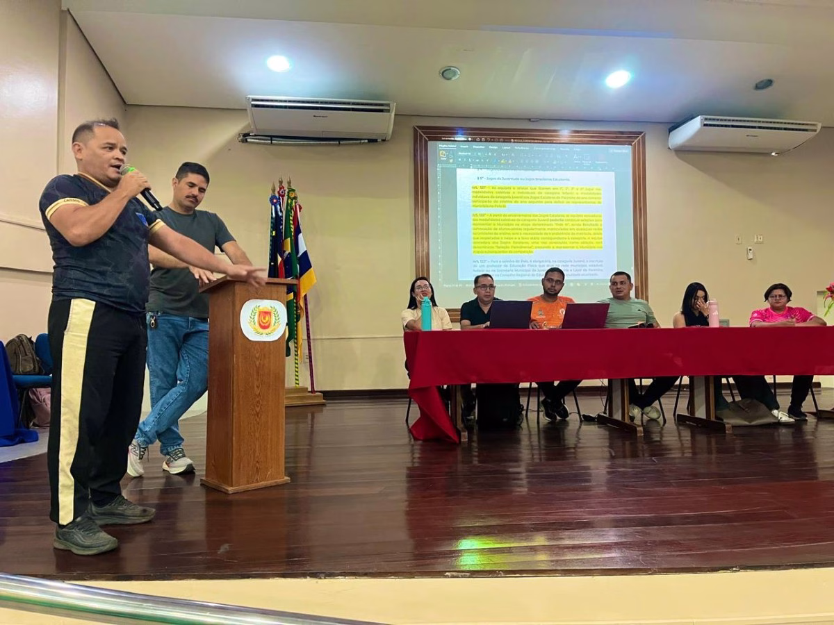 JEPs: Professores debatem e atualizam regulamento para a temporada esportiva escolar 2026 JEPs: Professores debatem e atualizam regulamento para a temporada esportiva escolar 2026
