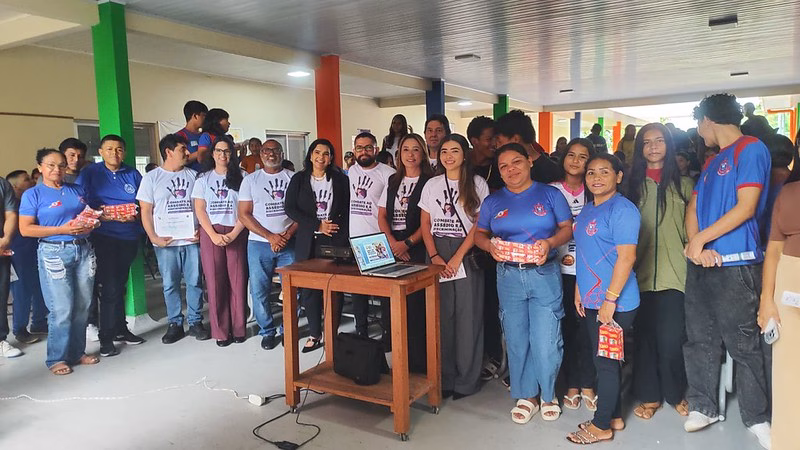 Justiça do Trabalho leva ação de combate ao capacitismo a estudantes de Manicoré Justiça do Trabalho leva ação de combate ao capacitismo a estudantes de Manicoré