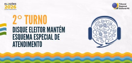 Justiça Eleitoral pelo Brasil: TRE-PE amplia atendimento ao eleitor para as eleições Justiça Eleitoral pelo Brasil: TRE-PE amplia atendimento ao eleitor para as eleições