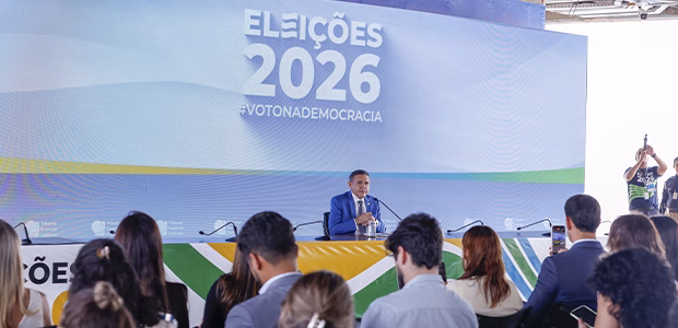 Entrevista coletiva do ministro Kassio Nunes Marques.