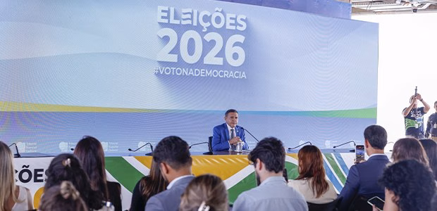 Eleições 2026: presidente do TSE destaca segurança do pleito e uso do e-Título Eleições 2026: presidente do TSE destaca segurança do pleito e uso do e-Título