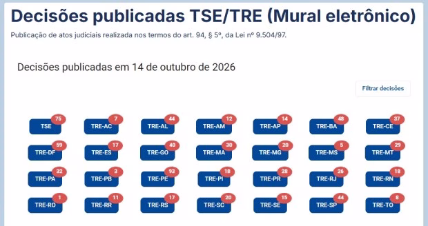 Mural eletrônico centraliza decisões e facilita cobertura jornalística nas eleições Mural eletrônico centraliza decisões e facilita cobertura jornalística nas eleições
