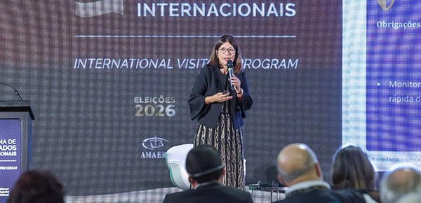 Paridade de gênero na política global é tema do 2º dia do Programa de Convidados Internacionais 2 paridade de genero na politica global e tema do 2o dia do programa de convidados 2