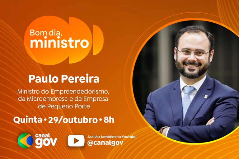 Ministro do Empreendedorismo, da Microempresa e da Empresa de Pequeno Porte conversará com rádios e portais de várias regiões do país