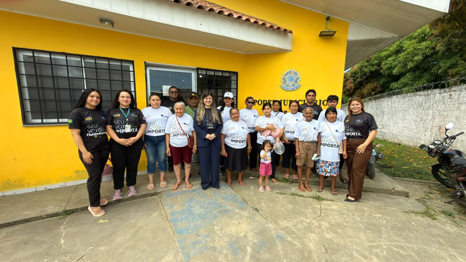 Projeto Seu Voto Importa facilita acesso de eleitores com mobilidade reduzida às urnas no Amazonas Projeto Seu Voto Importa facilita acesso de eleitores com mobilidade reduzida às urnas no Amazonas