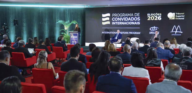 TSE recebe convidados internacionais para apresentar Eleições Gerais de 2026 TSE recebe convidados internacionais para apresentar Eleições Gerais de 2026