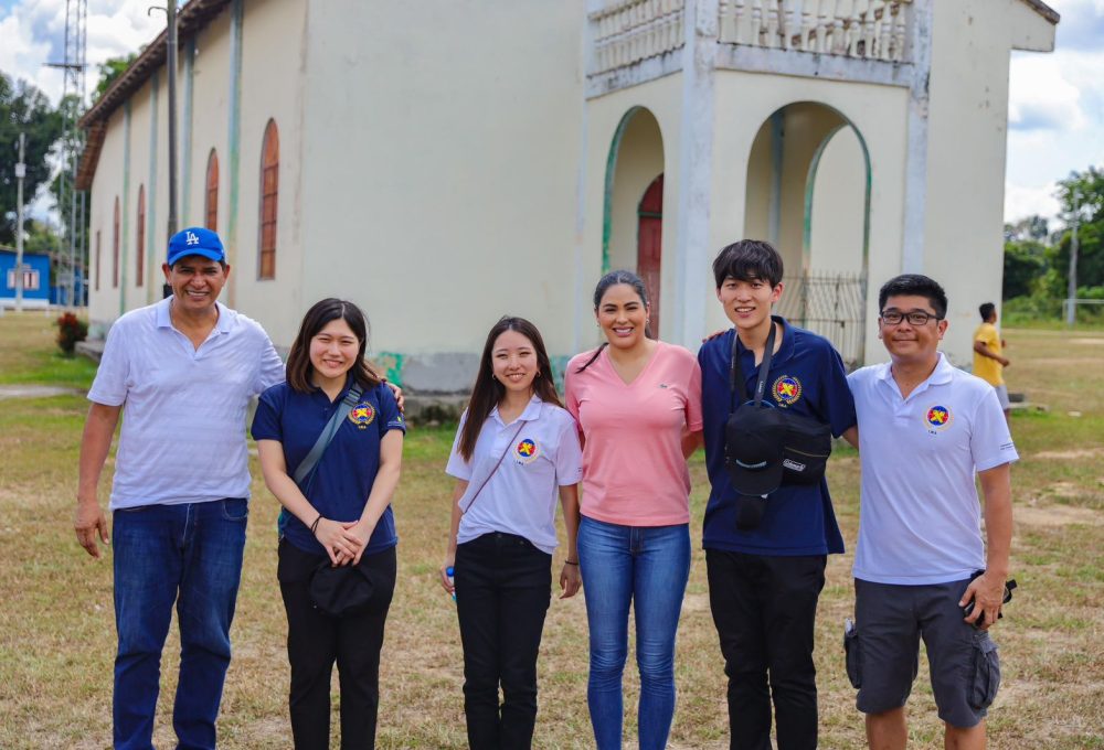 Ação em Dias na comunidade do Jará conta com participação de estudantes de medicina do Japão