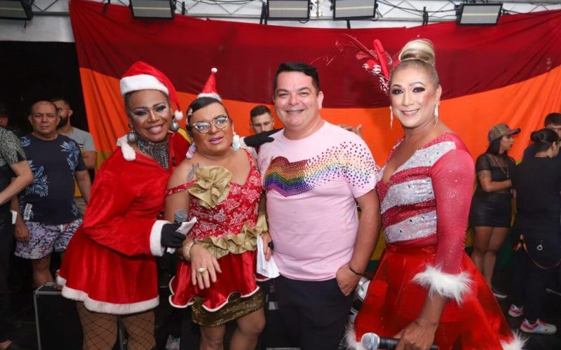 Centro de Manaus sedia primeira edição do Natal Solidário LGBTQIAPN+, com apoio da Sejusc