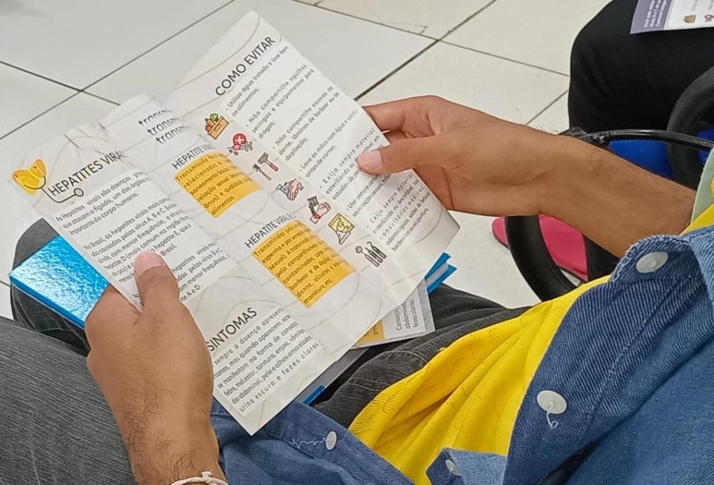 Julho Amarelo: FVS-RCP oferece testes rápidos e orientações para prevenção das hepatites