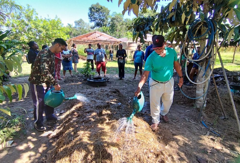 Idam leva curso de agroecologia e produção orgânica a agricultores de Autazes