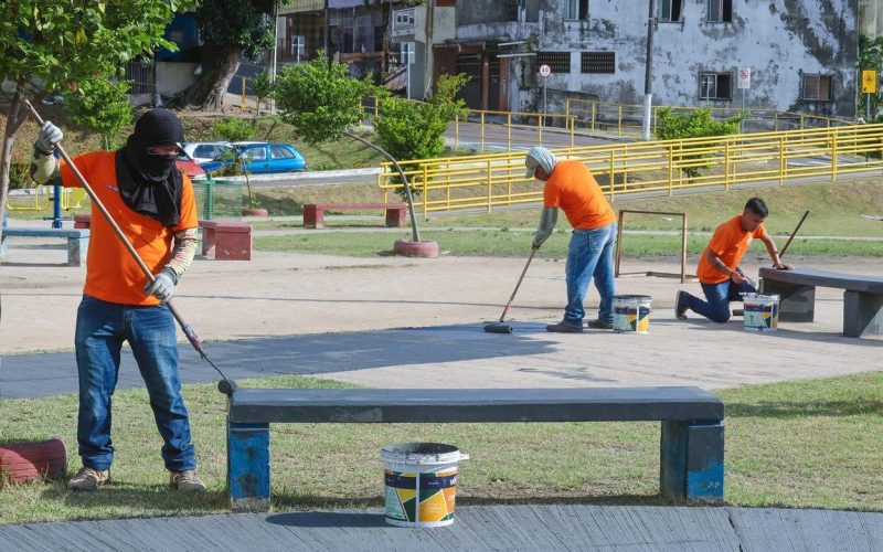 Parceria entre Governo e Prefeitura garante manutenção de parques construídos pelo Prosamin