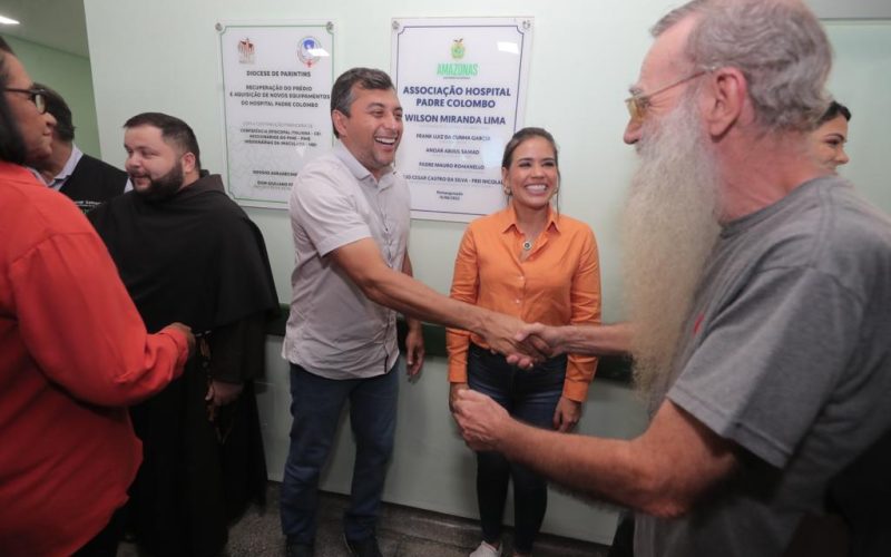 Wilson Lima firma convênio para reabertura do Hospital Padre Colombo em Parintins