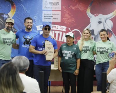 Festival de Parintins 2025: Caprichoso leva título de Campeão Sustentável 2025 com 706,9kg quilos de resíduos reciclados