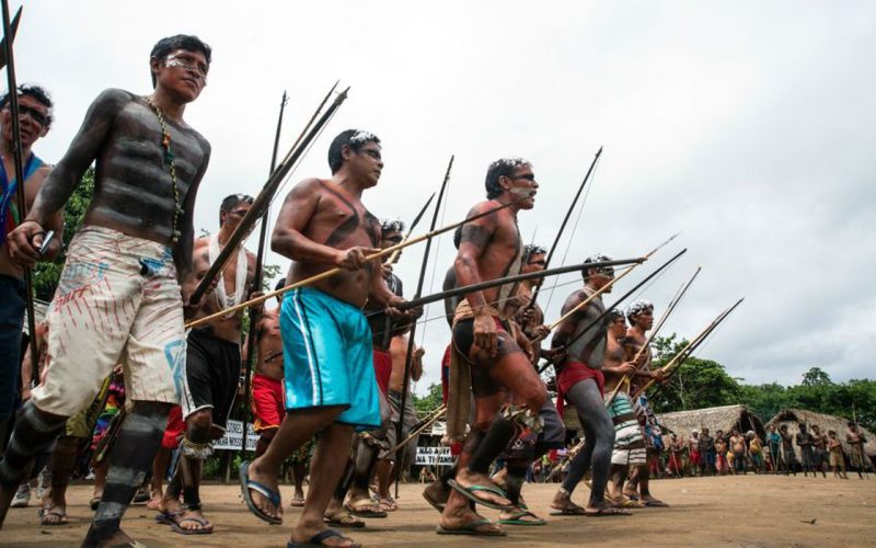 Desocupação da Terra Indígena Ajarani - Yanomami Foto: Mário Vilela/Funai