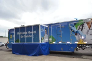 Carretas De Apoio à Saúde  Ses Am Realiza Atendimentos Nas Zonas Centro Sul E Leste De Manaus