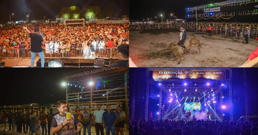 Abertura Da Feira Agropecuária De Barreirinha é Marcada Por Multidão No Parque De Exposição