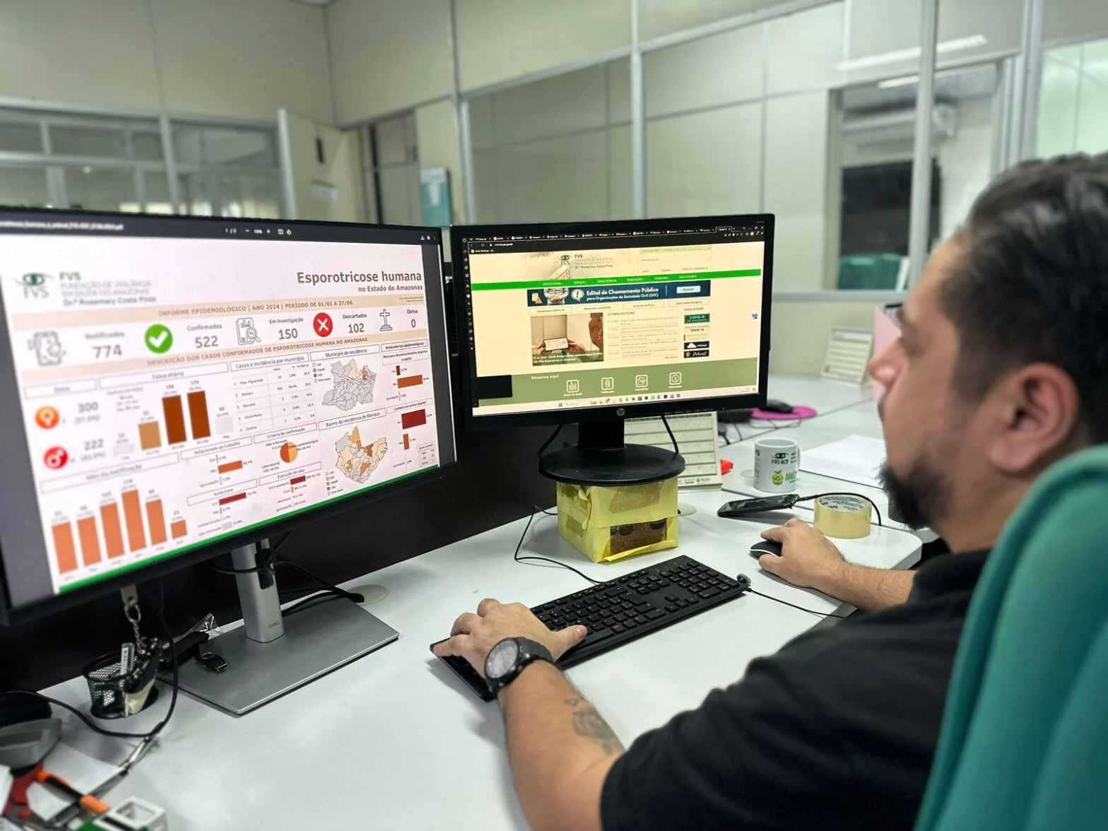 Amazonas divulga informe epidemiológico de esporotricose 20 Amazonas divulga informe epidemiológico de esporotricose