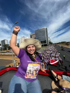 Anne Moura realiza evento para reunir mulheres do campo, da floresta e das águas na Marcha das Margaridas