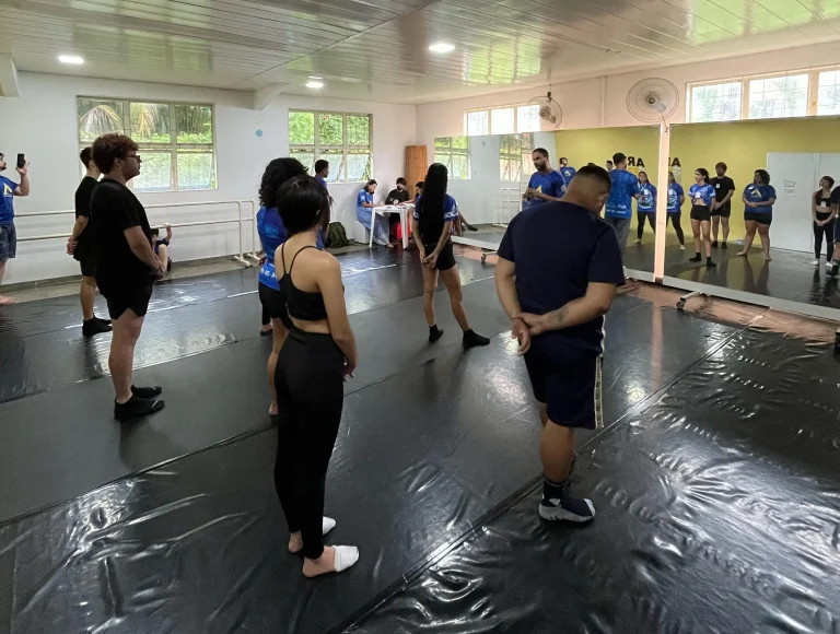 Audição da companhia Arte Sem Fronteiras para Festival de Parintins