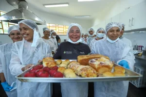 Beneficiárias do Prosamin+ fazem curso de padaria artesanal, como oportunidade para geração de renda