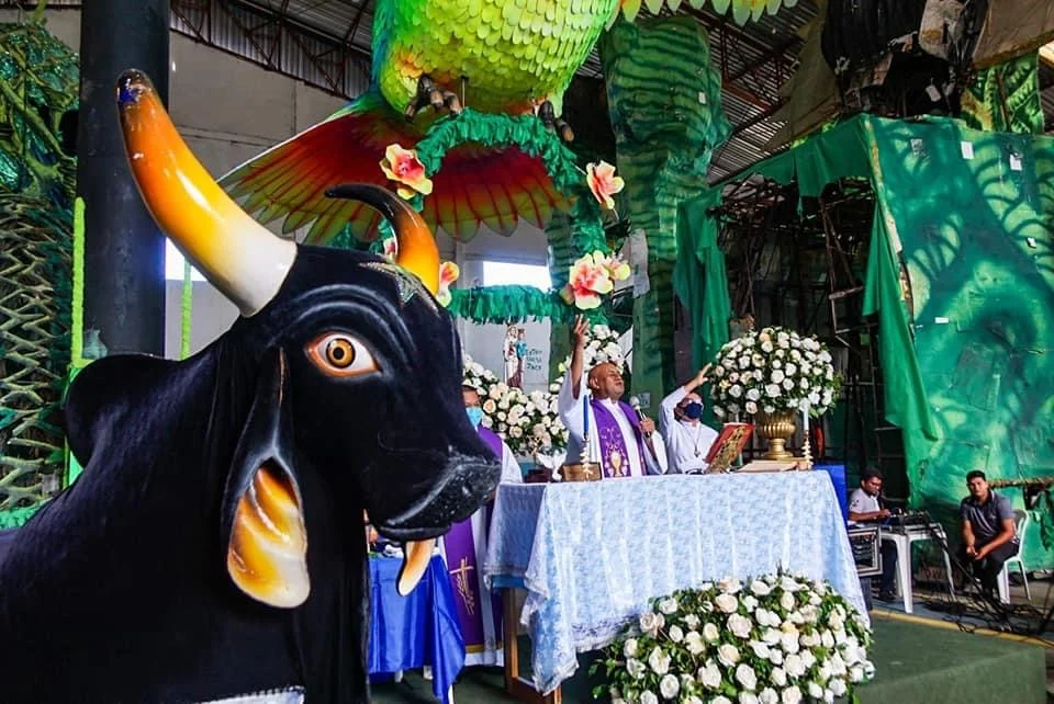 Boi Caprichoso Anuncia Missa De Ação De Graças Para Celebrar Início Dos Trabalhos De Galpão 