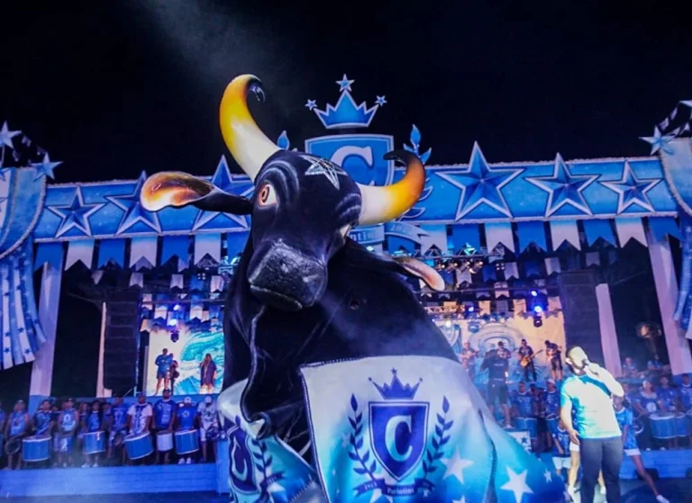 ensaio técnico de arena do Boi Caprichoso