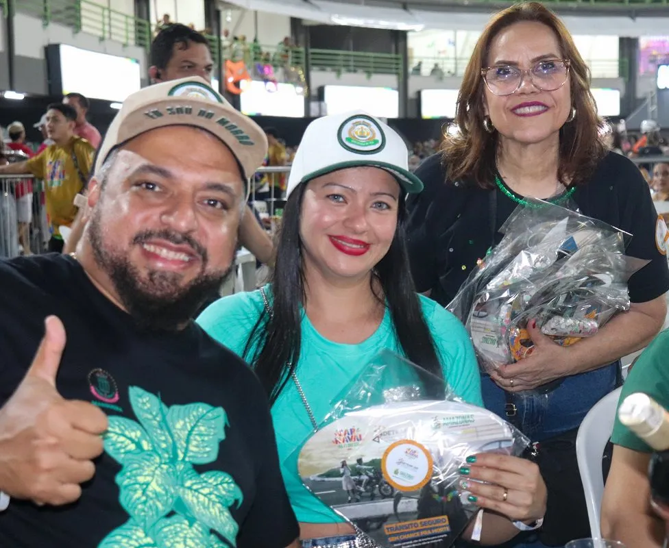 Carnaval Na Floresta 2025  Detran Am Promove Ação De Conscientização No Desfile Das Escolas De Samba Do Grupo Especial