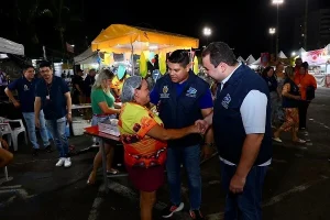 Com A Comissão De Defesa Do Consumidor, Presidente Da Aleam, Deputado Roberto Cidade, Fiscaliza Festival Folclórico Do Csu