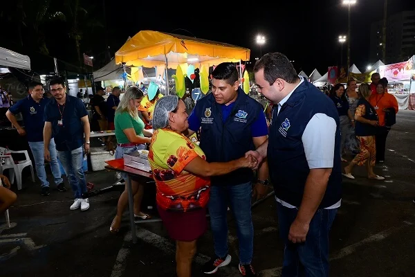 Com A Comissão De Defesa Do Consumidor, Presidente Da Aleam, Deputado Roberto Cidade, Fiscaliza Festival Folclórico Do Csu